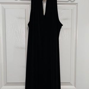 Thin black dress
